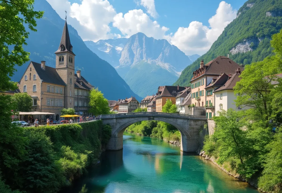 Flâneries et découvertes: voyage au cœur des villes frontière franco-suisse