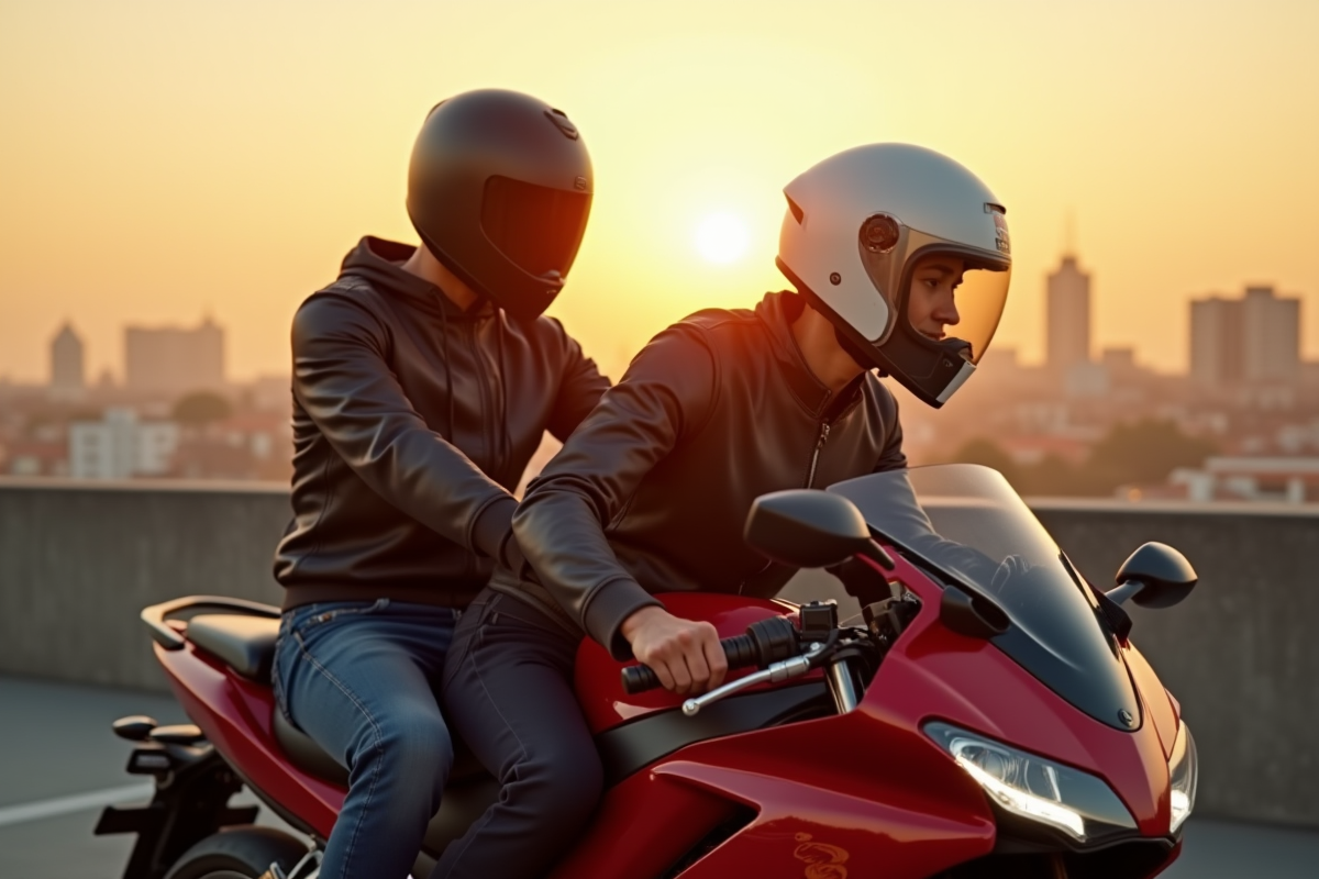 moto passager