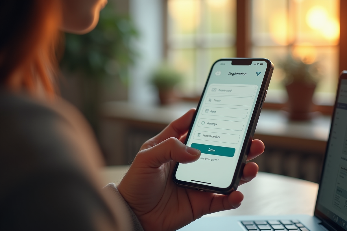 enregistrement en ligne