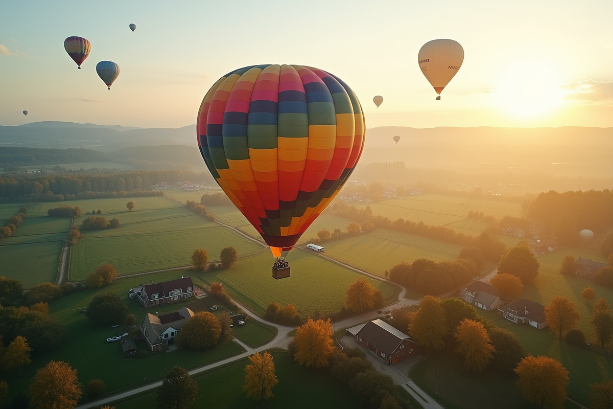 montgolfière vol