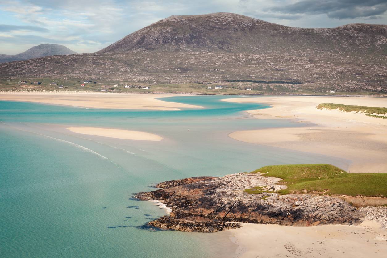 la baie de Luskentyre en Ecosse